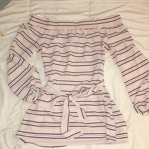 Long off the shoulder blouse